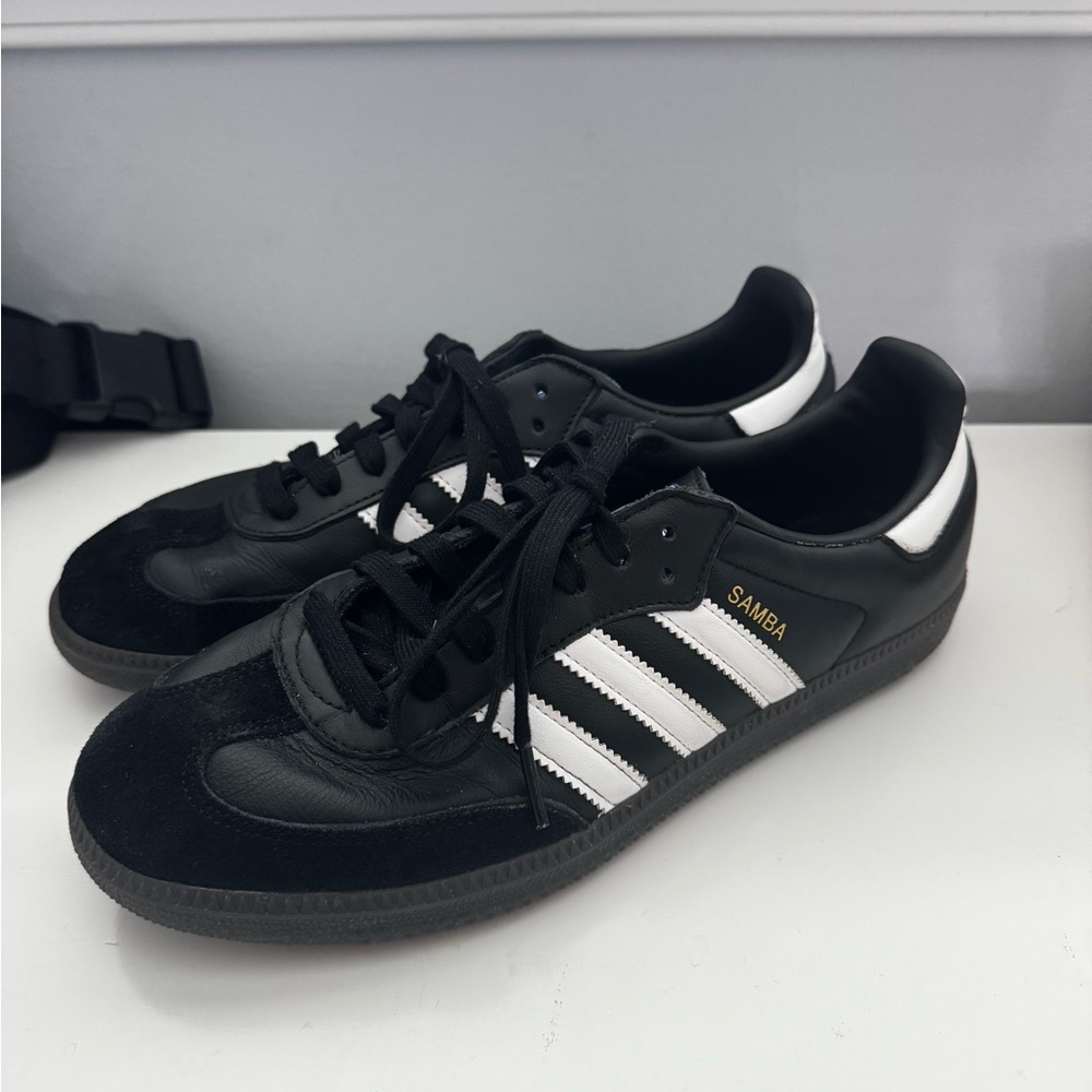 Adidas Black and White Samba